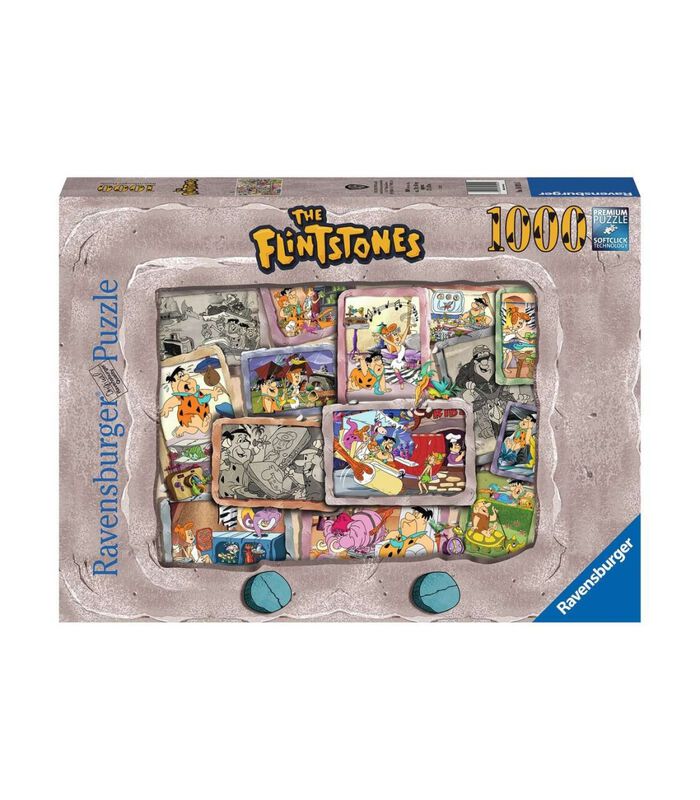 Puzzel 1000 stukjes licenties The Flintstones image number 0