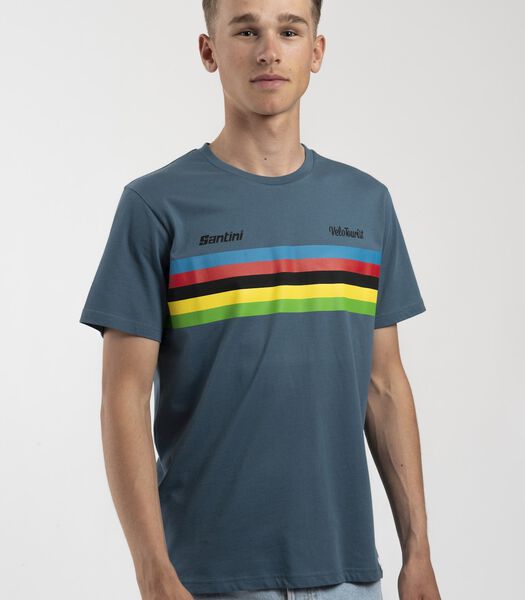 T-shirt met UCI strepen