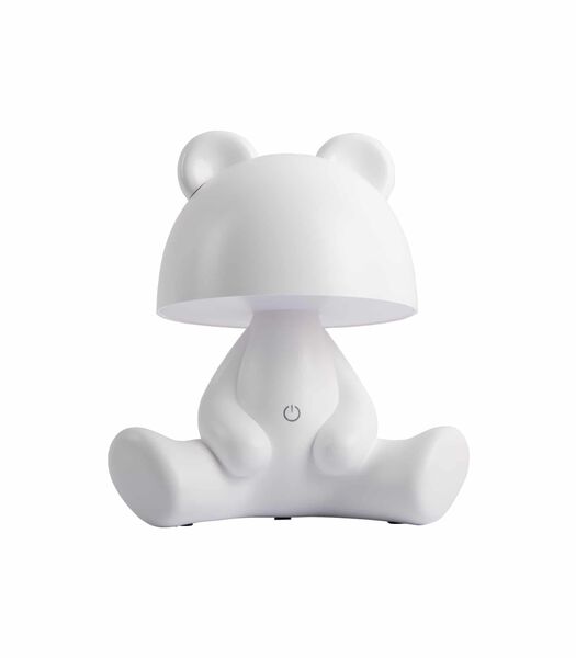 Tafellamp Bear - Wit - 22x17x27cm