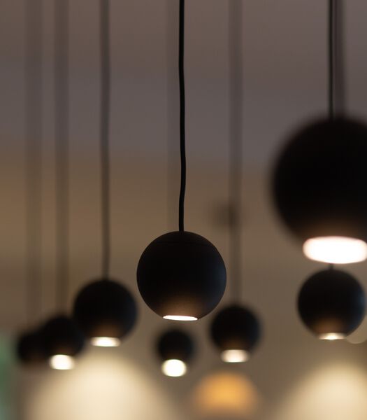 Balls 9 - Lampe Suspendue - Noir