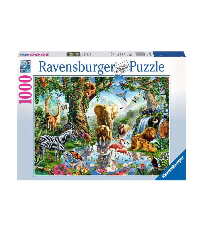 puzzle Aventures dans la jungle 1000 pièces image number 0