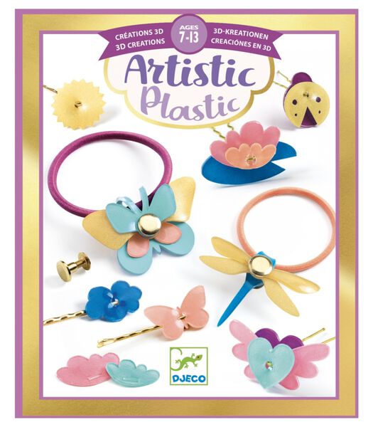 artistic plastic Hairstyling Accessories