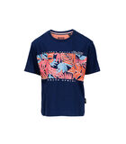 Katoenen T-shirt met bloemenprint image number 0