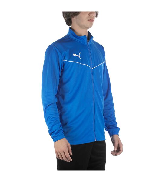 Teamrise Training Poly Jas Lichtblauw Sweatshirt