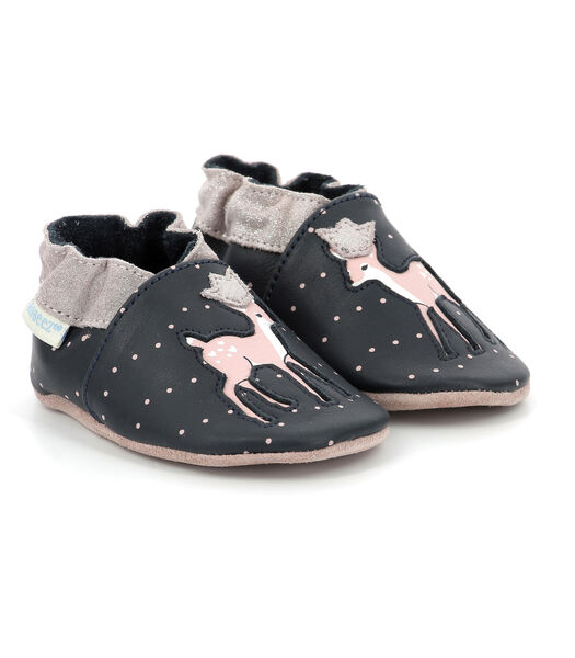Chaussons Cuir Robeez Little Fawn