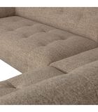 Canapé d'Angle Droit - Polyester - Marron -77x267x205  - Lloyd image number 3