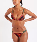 Luipaard-rood bikinitopje Taeko Montara image number 0