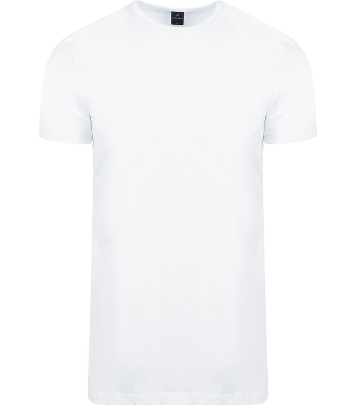 Ota T-Shirt Ronde Hals Wit 2-Pack image number 2