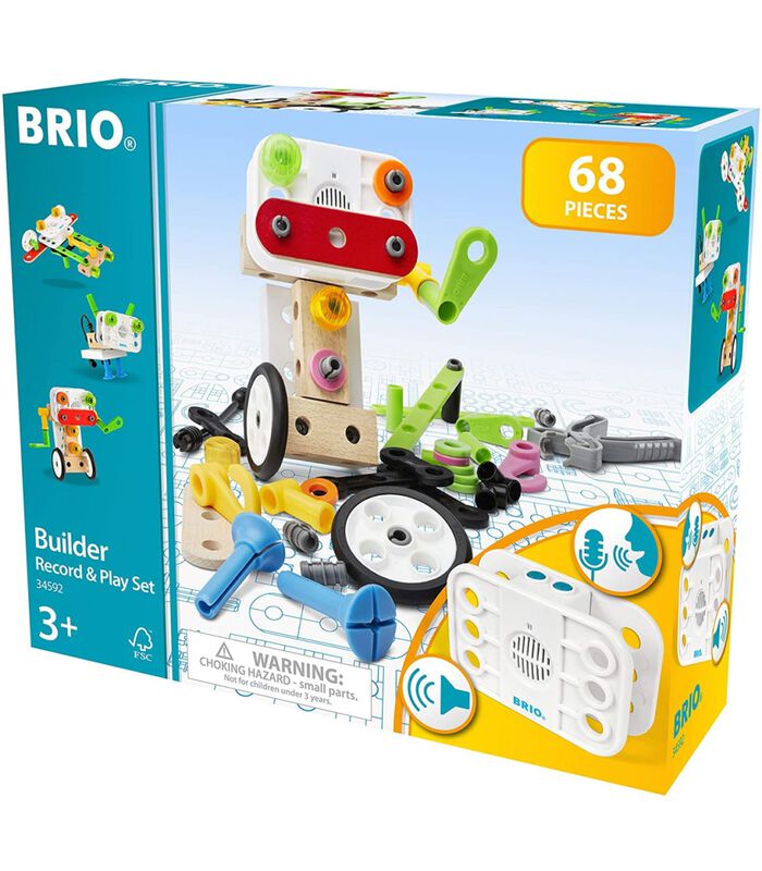 BRIO Builder Record & Play Set - 34592 image number 3