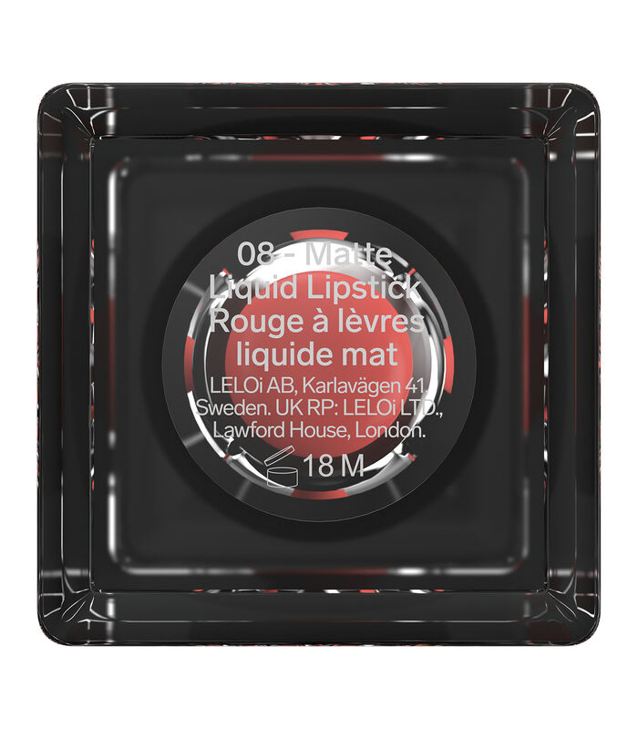 LELO MAKEUP Rouge à Lèvres Liquide - Rouge à Lèvres Liquide Mat Longue Tenue - 08 BOOTY CALL image number 2
