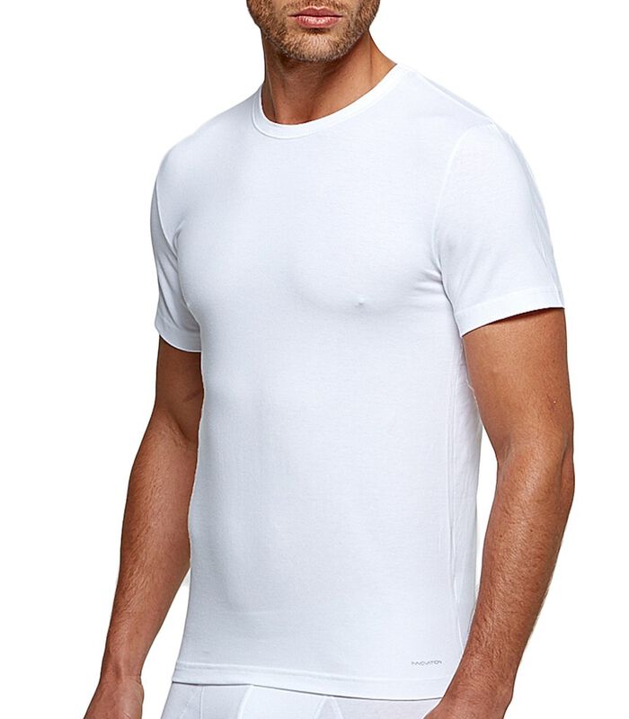 T-shirt col rond tricot de peau innovation régulateur de température image number 0