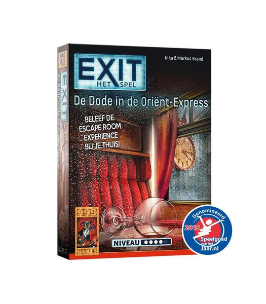 999 Games EXIT - De dode in de Orient Express - Breinbreker - 12+