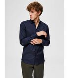 Chemise New-mark manches longues slim image number 1