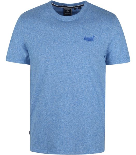 Superdry T-Shirt Classique Bleu