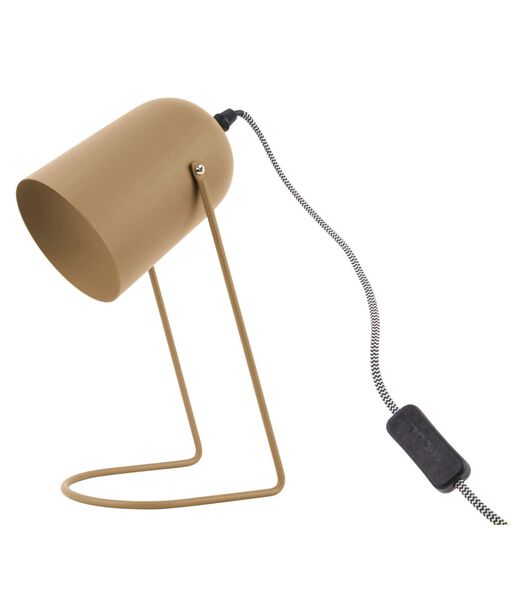 Lampe de table Enchant - Marron sable - 30x18cm