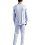 Pyjama loungewear broek en shirt Stripes And Dots image number 1