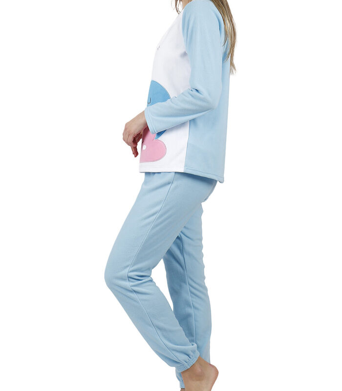 Pyjama microfleece broek en top Sweet Dreams image number 2