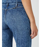Jeans vrouw met dubbele rits Bootcut image number 3