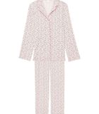 TENDRESSE 406 meerkleurige pyjama met knopen image number 4