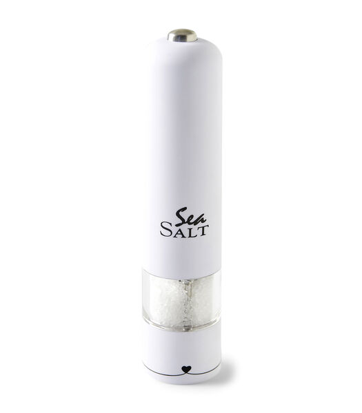 Salière et poivrière  Söl Moulin à sel électrique - Blanc