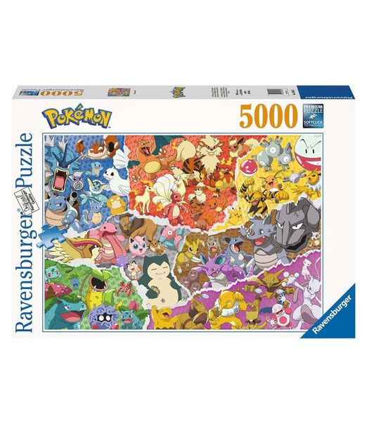 Puzzel 5.000 stukjes Pokemon