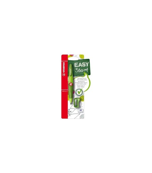 STABILO EASYergo 3.15 - ergonomische vulpotlood - rechtshandig - groen/donker groen