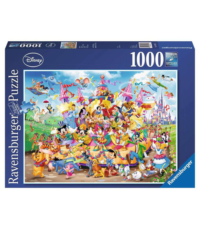 Disney Carnival Multicha Jeu de puzzle 1000 pièce(s) Dessins animés image number 2