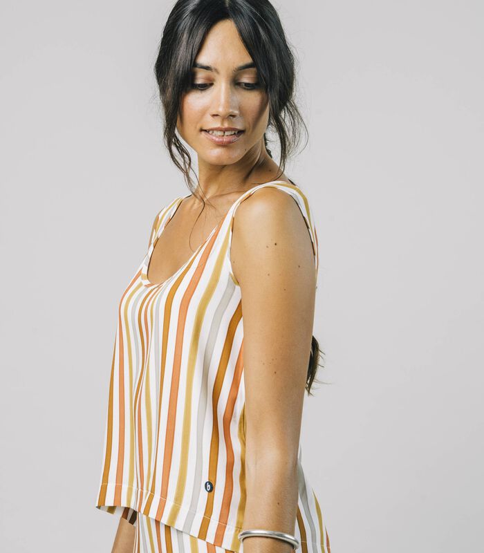 Earthy Stripes Top image number 1