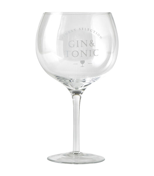 Gin Tonic Glas - Finest Selection Gin & Tonic Glass - Transparant