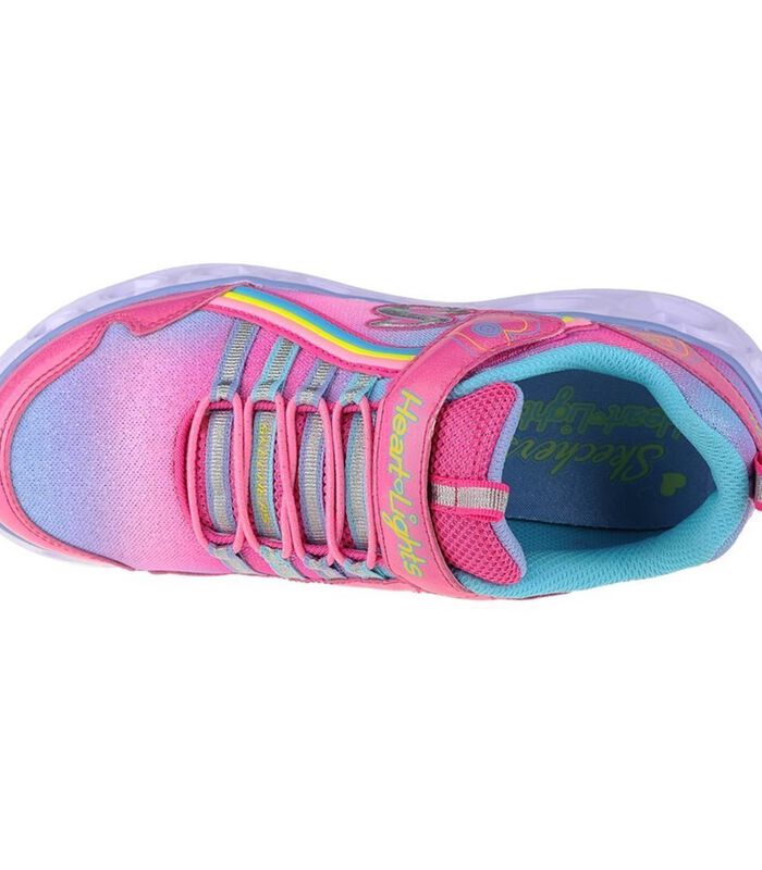 Sneakers Heart Lights Rainbow Lux image number 2
