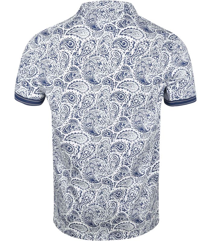 M25 Polo Paisley Blauw image number 3