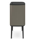 Bo Touch Bin, 3 x 11 litres - Platinum image number 2
