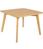 Table d'appoint en bambou - Marron - 50x50x35 cm image number 2