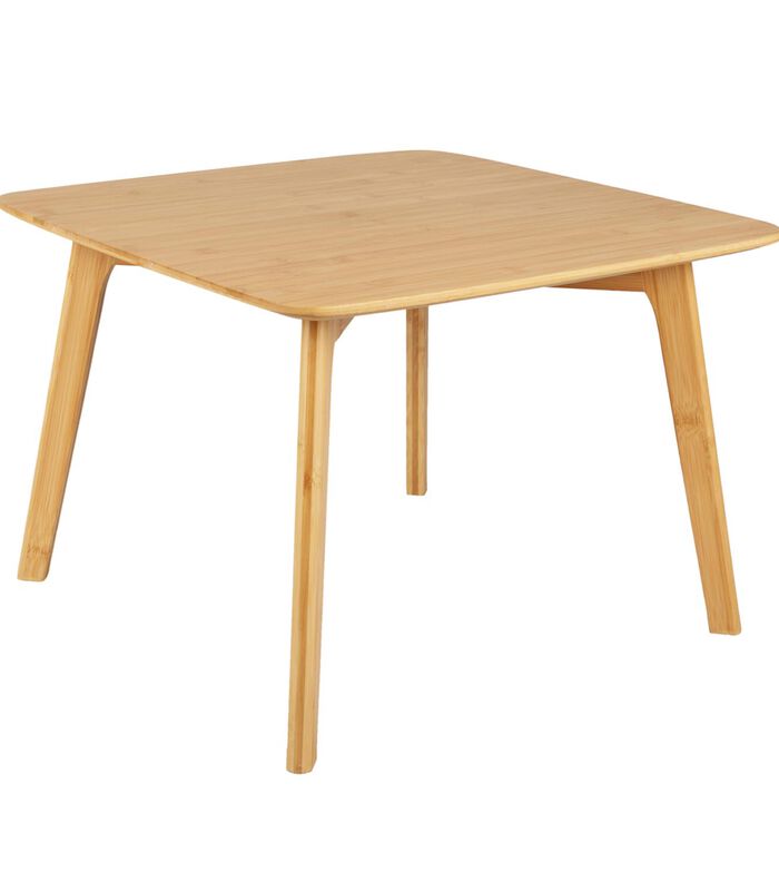 Table d'appoint en bambou - Marron - 50x50x35 cm image number 2