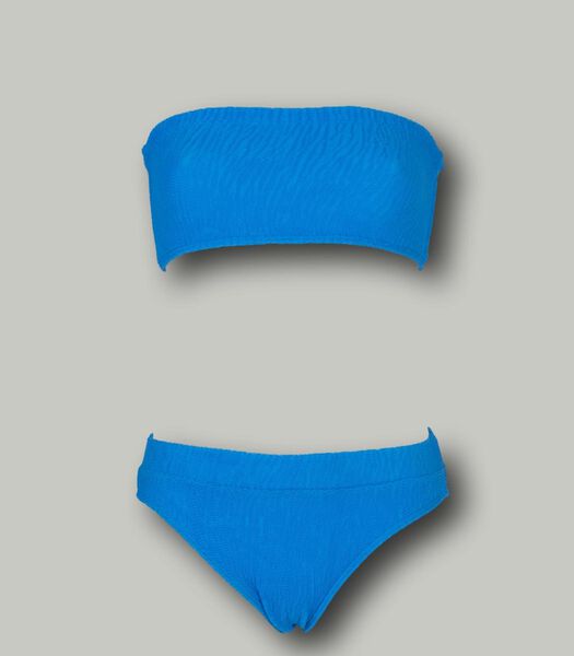 2-delig meisjes zwempak grote bh ibizane blauw
