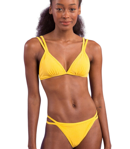 Bikinibroekje Laag uitgesneden Zwembroekj Malibu-Yellow Rio-Duo