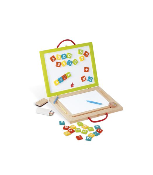 Schoolbord - Speelkoffer 4-in-1