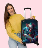 Ruimbagage koffer met 4 wielen en TSA slot (Clown - Horror - Mes - Kleding - Portret) image number 1