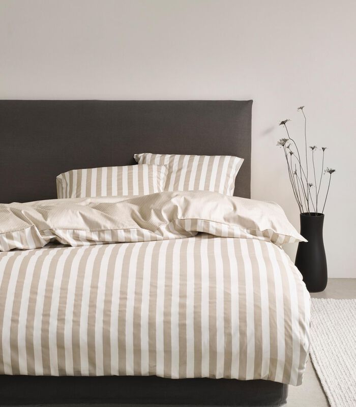 CLASSIC STRIPE - Housse de couette - Oatmeal image number 1