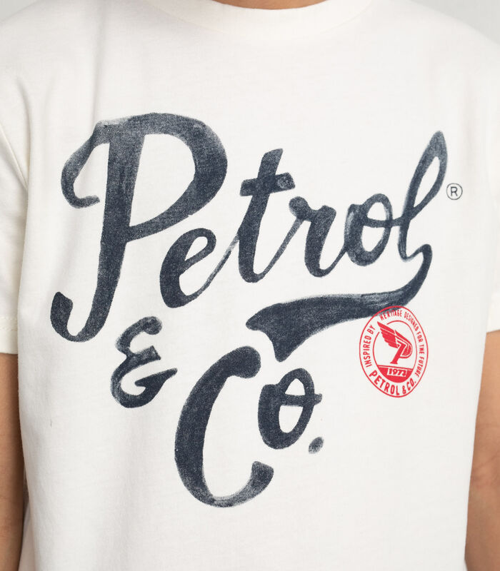 T-shirt à logo Petrol & Co image number 4