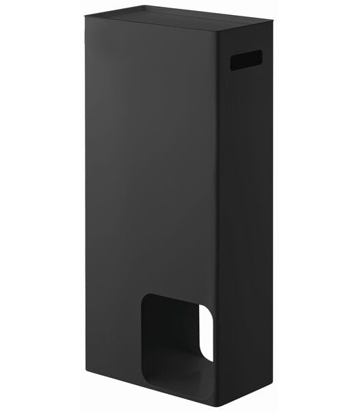 Stockeur de papier hygiénique - Tower - Noir
