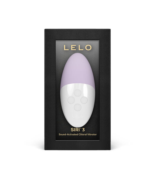 LELO SIRI 3 Geluidsgeactiveerde Mini Vibrator Met SoundSense-technologie en 8 Genotsinstellingen, Vibrator voor Vrouwen, Calm Lavender
