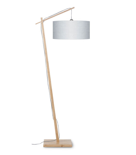 Vloerlamp Andes - Bamboe/Lichtgrijs - 72x47x176cm
