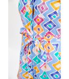 Zorgeloze jurk van 100% katoenen popeline met print QUECHUA image number 4