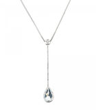 Ketting 'Goutte d'Azur' witgoud image number 0