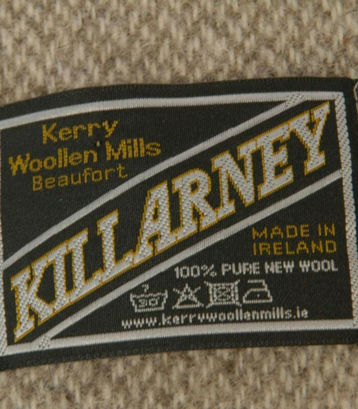 Mills couverture Killarney Wool Laine Brun image number 2