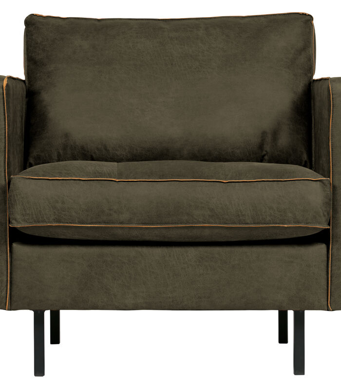 Fauteuil - Velvet - Army - 83x98x88  - Rodeo Classic image number 0
