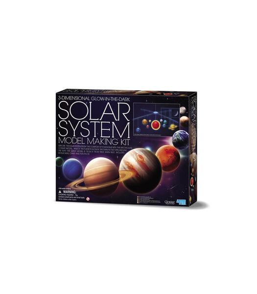 Make & Play: zonnestelselmobiel reuzegroot 75x75cm