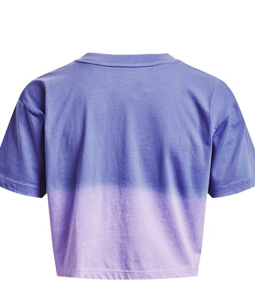 T-Shirt Van Onder Armour Gemerkt Dip Dye Crop
