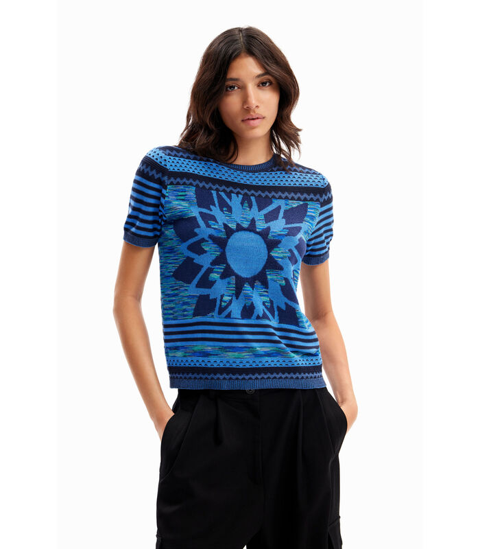 T-shirt femme Sun Blue image number 1